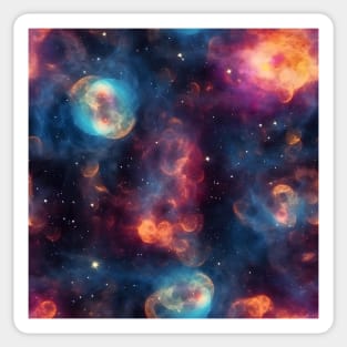 Deep Outer Space Pattern 25 Sticker